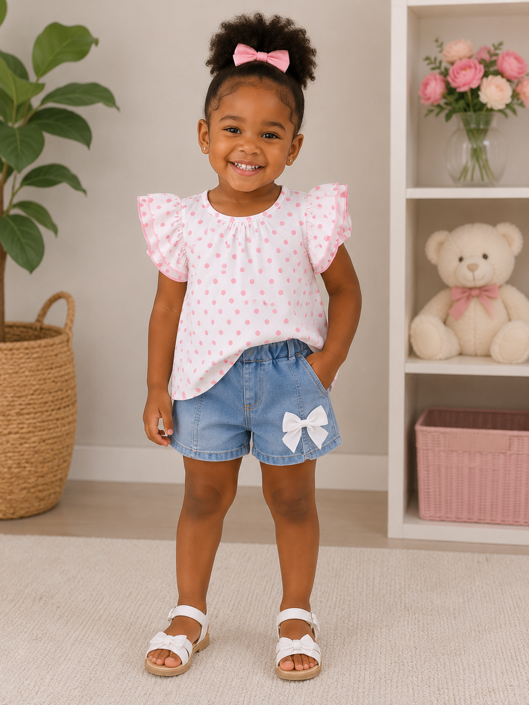 Pretty in Polka Dot Set