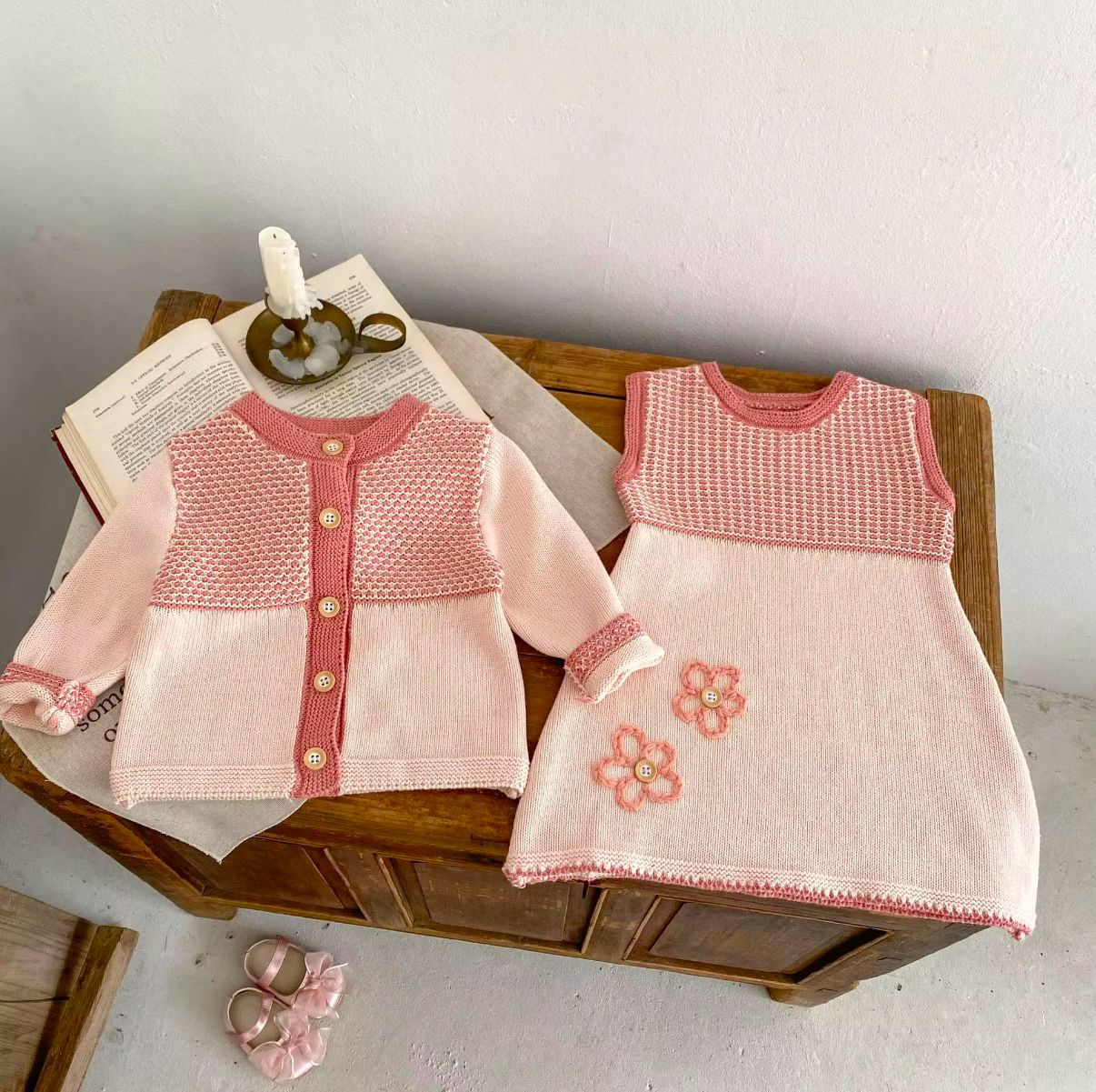 Floral Knit Set