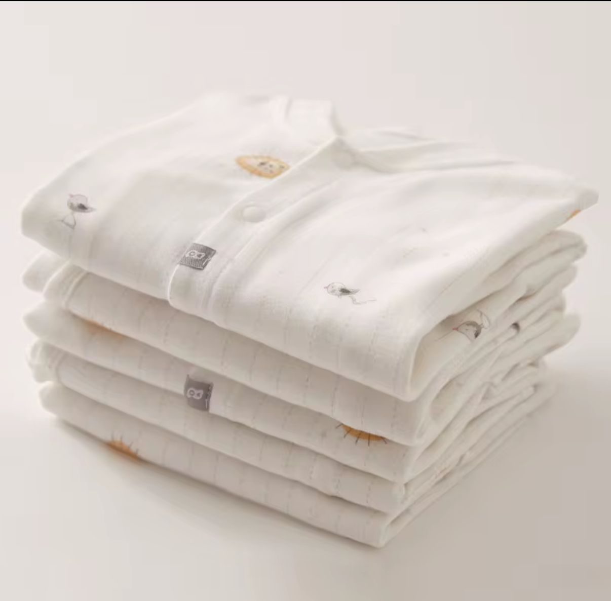 Soft Cotton Animal Print Baby Sleepwear Set