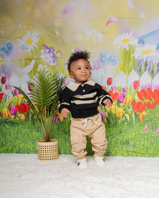 Khaki Baby Boy Pant