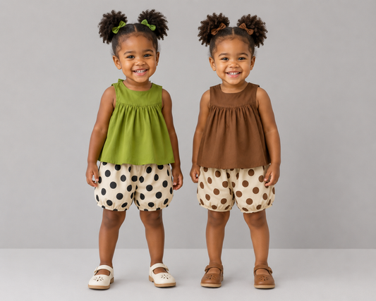 Polka Charm Summer Set