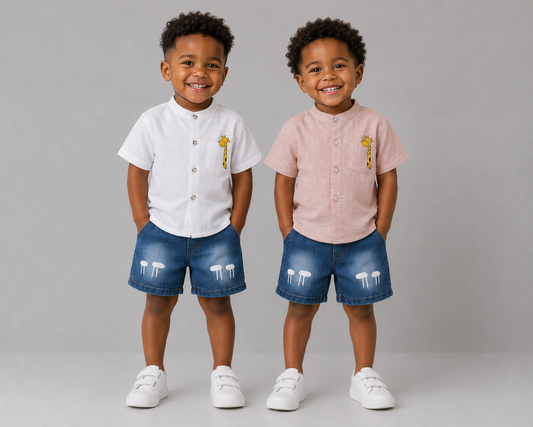 Safari Giraffe Summer Set