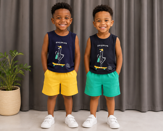 Skater Duck Summer Set