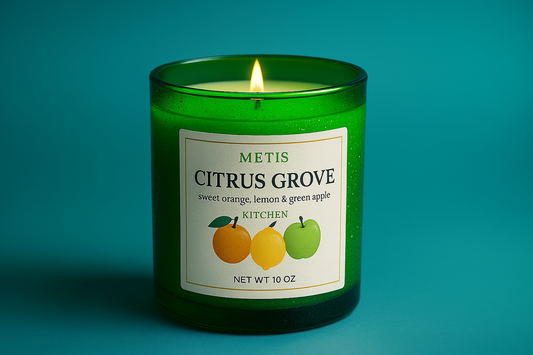 Citrus Grove kitchen candles